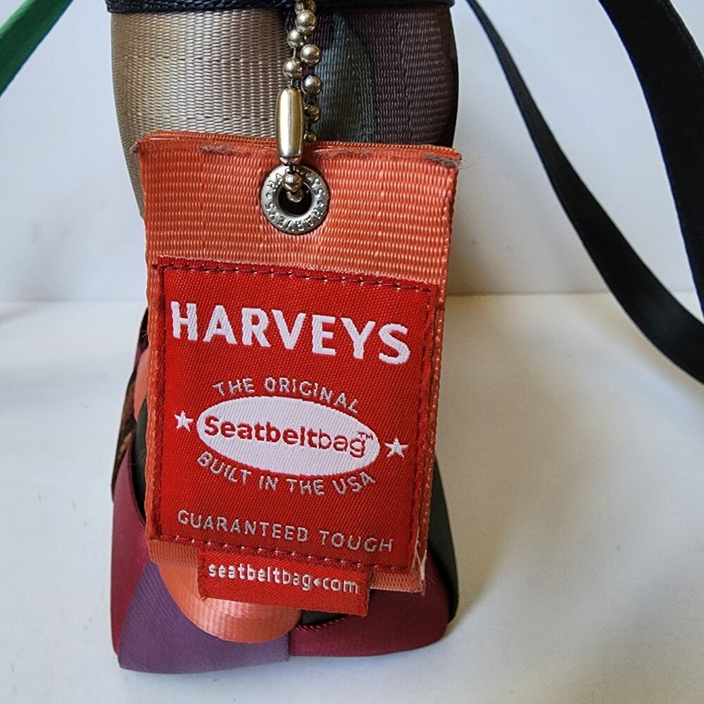 Harvey's Seatbelt Purse Original Paint by Numbers Multi-color Tote Bag Handbag - Picture 5 of 11